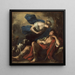 Diane et Endymion - Luca Giordano — framed artwork on a wall
