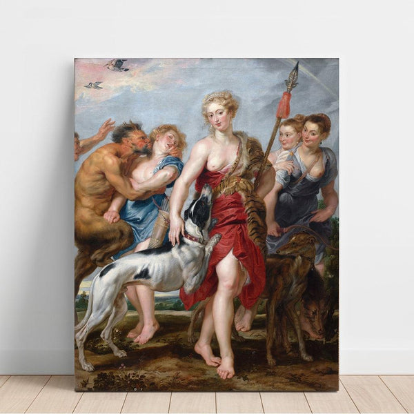 Reproduction of the painting Diane et ses nymphes partant à la chasse - Peter Paul Rubens