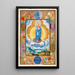 Reproduction of the painting of the Immaculate Conception in the Charte exécutoire de chevalerie of Arias Pardo de Cela - Diego Gómez