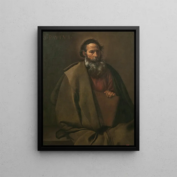 Saint Paul Painting - Diego Velázquez — framed artwork on a wall
