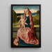 Madonna - Dieric Bouts — framed artwork on a wall