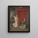 L'Annonciation - Dieric Bouts — framed artwork on a wall
