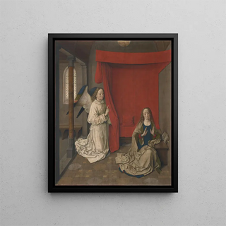 L'Annonciation - Dieric Bouts — framed artwork on a wall