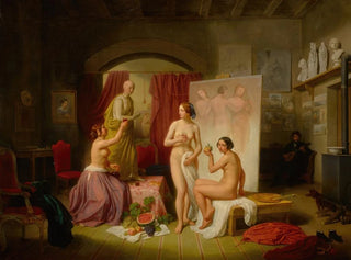 Les Trois Grâces - Dietrich Wilhelm Lindau — artwork view