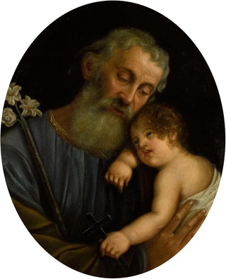 Joseph and the Child - Diodato Massimo — artwork view
