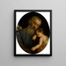 Joseph and the Child - Diodato Massimo — framed artwork on a wall