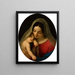 Virgin and Child - Diodato Massimo — framed artwork on a wall