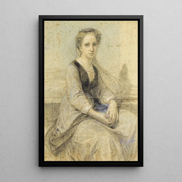 Reproduction of the painting Femme romaine - Diogène Maillart