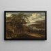 Landscape Painting - Dionijs Verburg — framed artwork on a wall
