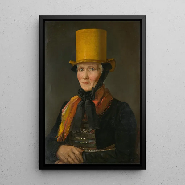 Reproduction of the painting Portrait of Johanna Dold - Dionys Ganter