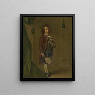 Portrait of Dionys Eliasz van Nimègue - Dionys van Nijmegen — framed artwork on a wall