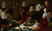 Company at the table - Dirck Barendsz — artwork view