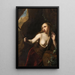 La Madeleine pénitente - Dirck Bleker — framed artwork on a wall