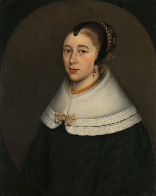Portrait of a woman believed to be Catharina Kettingh, wife of Bartholomeus Vermuyden - Dirck Craey — artwork view
