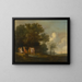 Diane and Callisto - Dirck Dalens — framed artwork on a wall