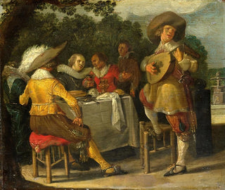 A Festivity in the Open Air - Dirck Hals — artwork view