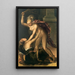 La Vérité punissant le Mensonge - Dirck de Quade van Ravesteyn — framed artwork on a wall