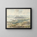 View of Namur from the east during the 1695 siege - Dirk Maas — framed artwork on a wall