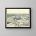 View of Namur from the west during the siege of 1695 - Dirk Maas — framed artwork on a wall