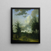 Plantation in Suriname - Dirk Valkenburg — framed artwork on a wall