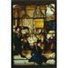 Esther before Ahasuerus - Dirk Vellert — framed artwork on a wall