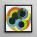 Disques - Robert Delaunay — framed artwork on a wall