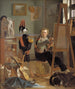 The Battle Painter Jürgen Sonne in his studio - Ditlev Blunck — artwork view