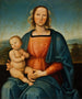 The Virgin and Child - Ditlev Blunck — artwork view