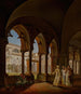 The Cloister of Santa Maria del Paradiso Viterbo - Ditlev Martens — artwork view