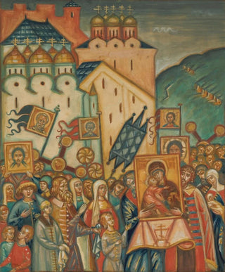 The Feast of Orthodoxy - Dmitri Semenovich Stelletsky — artwork view