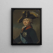 Portrait of Emperor Paul I 1754-1801 - Dmitry Levitsky — framed artwork on a wall
