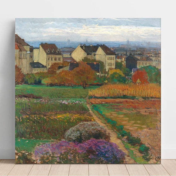 Reproduction of the painting Döbling, Vienna - Carl Moll