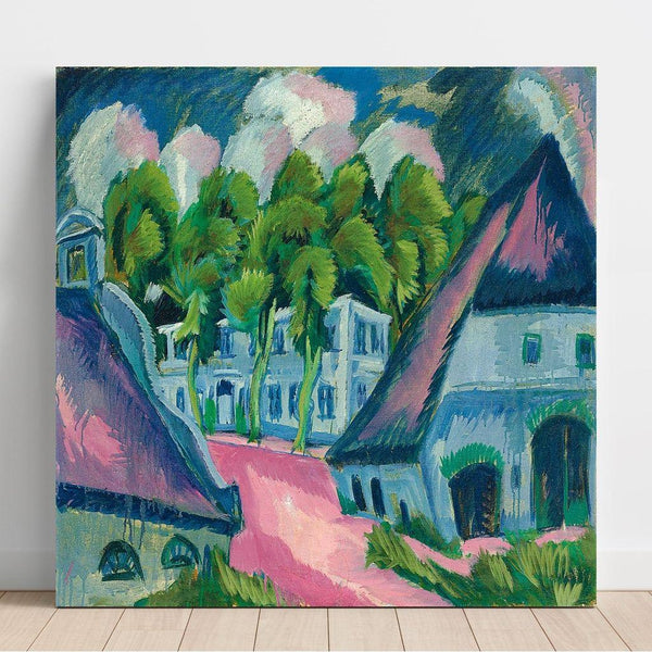 Reproduction of the painting Domaine de Staberhof III - Ernst Ludwig Kirchner