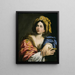 A Sibyl - Domenichino — framed artwork on a wall