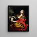 Saint Mary Magdalene - Domenichino — framed artwork on a wall