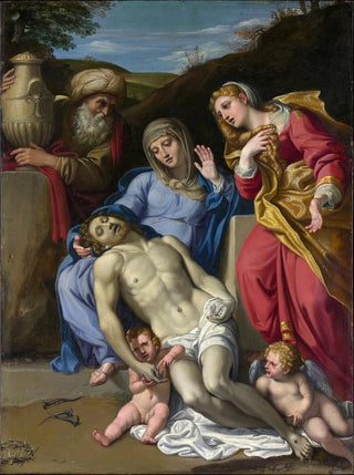 La Lamentation - Domenichino — artwork view