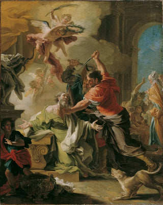 Martyre de saint Procope - Domenico Antonio Vaccaro — artwork view