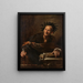 An Ancient Poet - Domenico Fetti — framed artwork on a wall