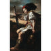 Reproduction of the painting David with the Head of Goliath - Domenico Fetti