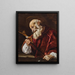 Saint Jerome - Domenico Fetti — framed artwork on a wall