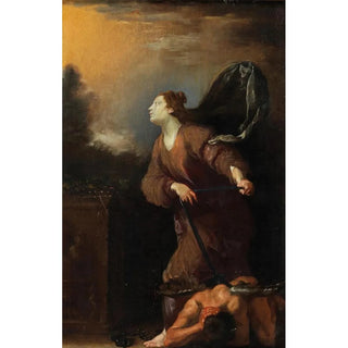 Reproduction of the painting Sainte Julienne - Domenico Fetti