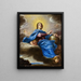 Savior of the World - Domenico Fetti — framed artwork on a wall