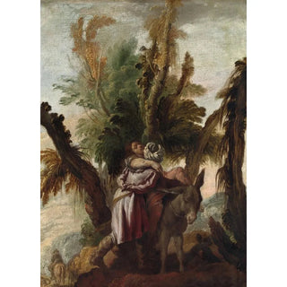 The Good Samaritan - Domenico Fetti — artwork view