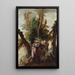 The Good Samaritan - Domenico Fetti — framed artwork on a wall