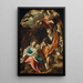 The Rest During the Flight into Egypt - Domenico Fetti — framed artwork on a wall