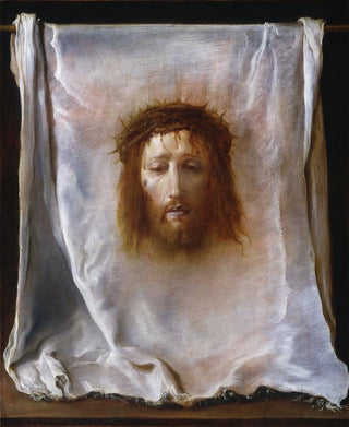 The Veil of Veronica - Domenico Fetti — artwork view