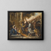 Adoration of the Magi - Domenico Gargiulo — framed artwork on a wall