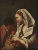 Girl selling fruits - Domenico Maggiotto — artwork view