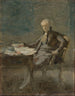 Portrait of a man in 18th-century costume - Domenico Morelli — artwork view