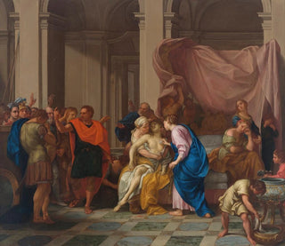 La Mort de Lucrèce - Domenico Parodi — artwork view